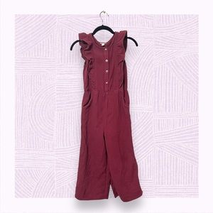 Girls cat & jack jumpsuit sz L